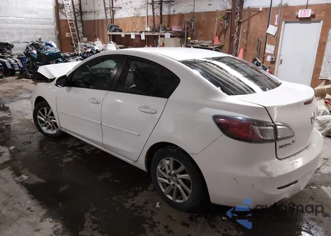 2012 Mazda Mazda3 I Touring z USA, uszkodzony, nr VIN JM1BL1V71C1602027